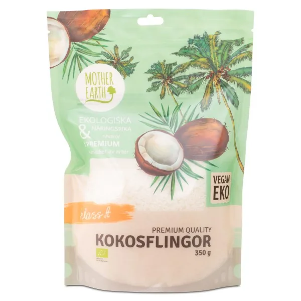 Mother Earth Revet Kokos Premium ØKO, 350 g