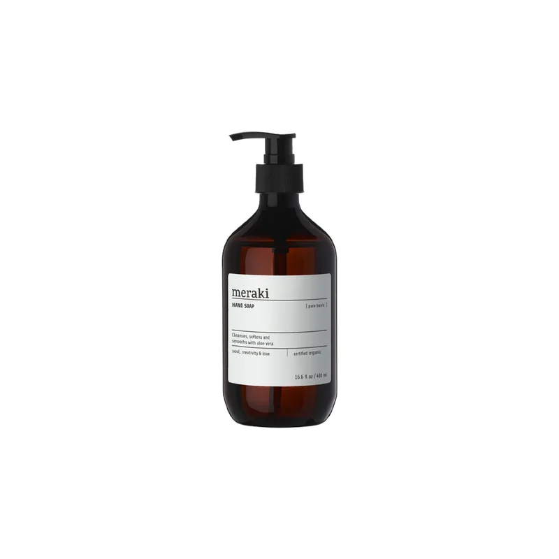 Pure basic parfumefri håndsæbe 490 ml