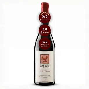 Galarin Barbera d'Asti Le Querce Økologisk rødvin 2024, Piemonte Italien