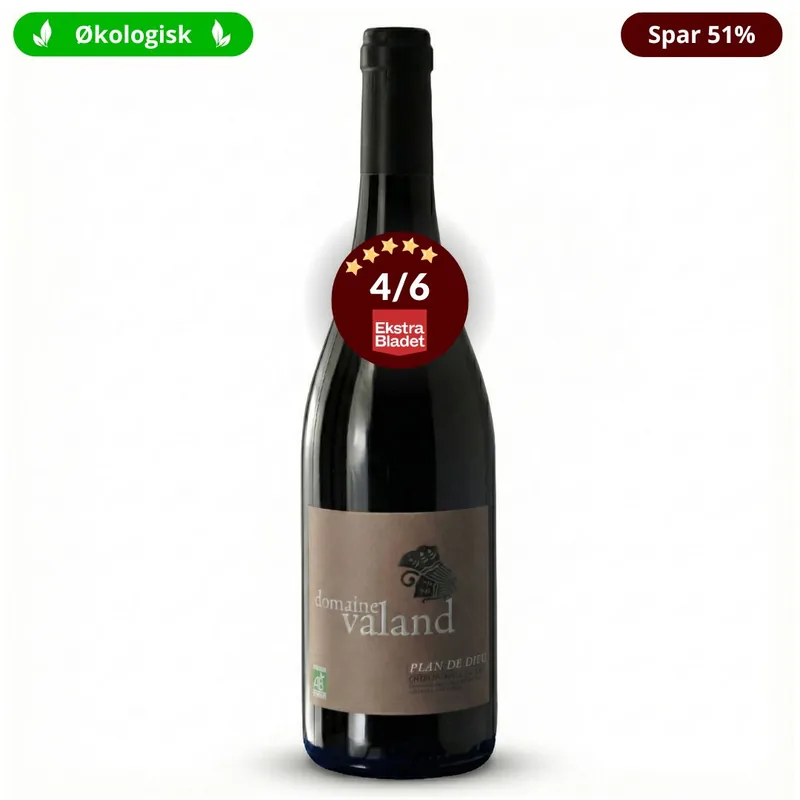 Domaine Valand PDD, Økologisk rødvin 2022, Rhone Frankrig