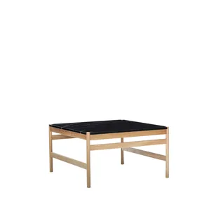HÜBSCH RAW SOFABORD SORT/NATUR - 80