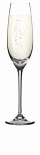 Champagne glas i smukt krystal fra Tescoma, 6 stk. - Billig fragt