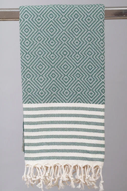 Hamam Jessy vinter grøn - 90 * 180 cm