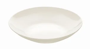 Dyb tallerken i smukt cremet hvidt porcelæn fra Tescoma,  22 cm - Hurtig levering