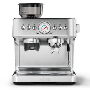 AIVIQ Aspire Core - Espressomaskine med Kaffekværn - AME-251S - Rustfrit stål