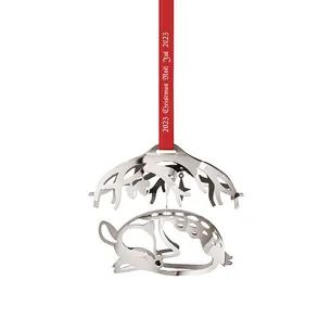 Georg Jensen 2023 Juleuro, dådyr - Palladium  : Erling Christensen Møbler