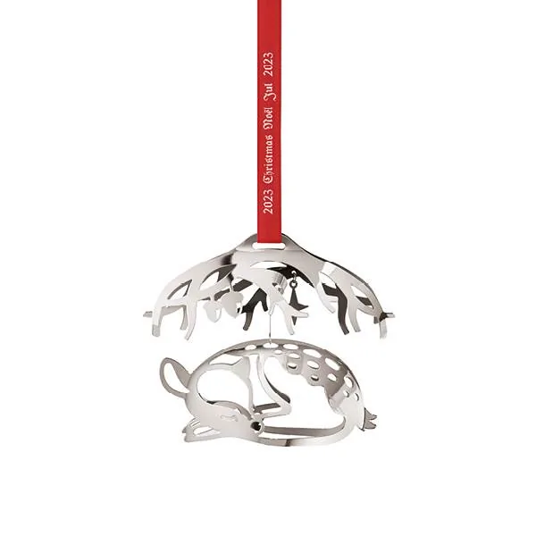 Georg Jensen 2023 Juleuro, dådyr - Palladium  : Erling Christensen Møbler