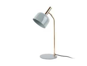 LEITMOTIV Bord lampe Smart enamel misty blue