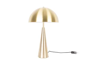 LEITMOTIV Bord lampe Sublime metal brushed gold