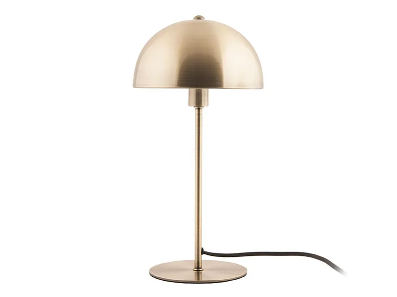 LEITMOTIV Bord lampe Bonnet metal antique gold