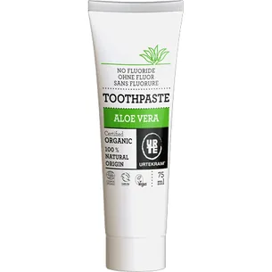 Urtekram Tandpasta m. Aloe Vera &bull; 75 ml.
