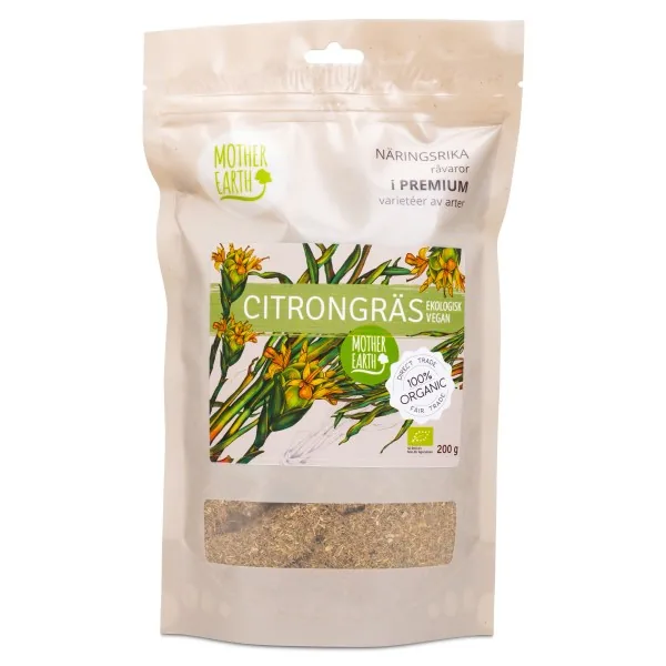 Mother Earth Citrongræs Øko, 200 g