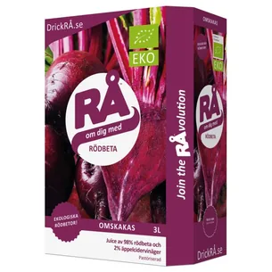 RÅ Rødbedejuice Bag in Box, 3000 ml