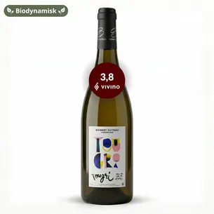Bonnet Huteau Tougri, hvidvin, Loire Frankrig, Biodynamisk 2025