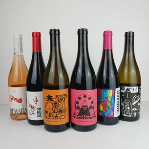 Naturvins-smagskasse, 6 flasker verdensklasse naturvine