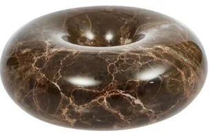 OYOY living design savi marble candleholder Small Ø10 x H4 cm 309 choko