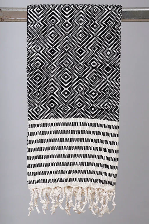 Hamam Jessy Sort - 90 * 180 cm