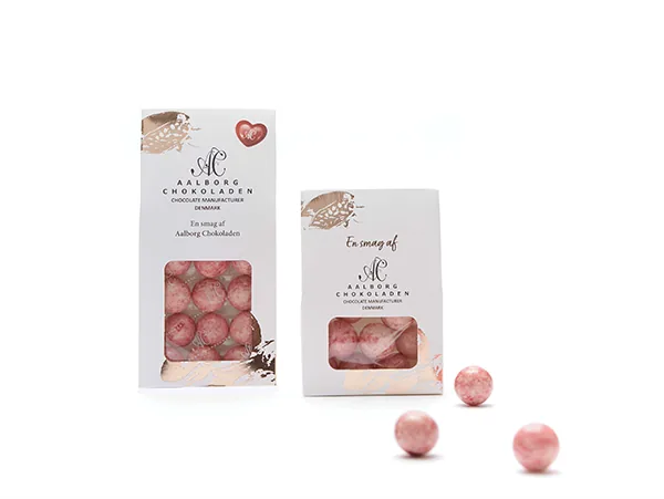 Jordbærtrøffel, Aalborg Chokoladen
