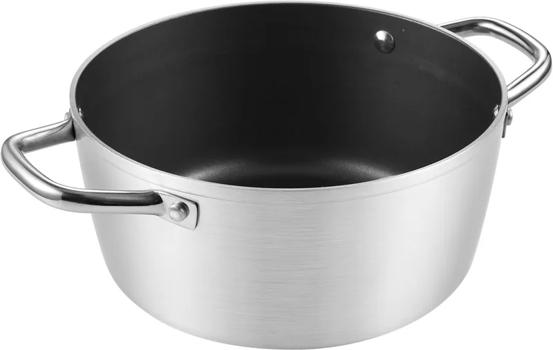 Gryde med non-stick belægning, 24 cm. 4,5 liter. - Billig fragt