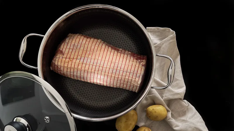 Non-stick Gryde 28 cm (7,2 Liter) med låg - Fusion