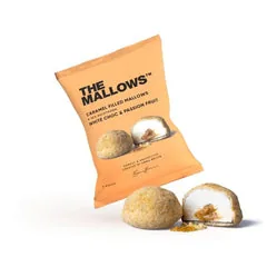 The Mallows - Karamelfyldte Skumfiduser m. Passionsfrugt