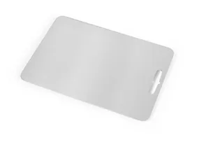 Skærebræt / spækbræt i Titanium 25 x 36 cm - Billig fragt