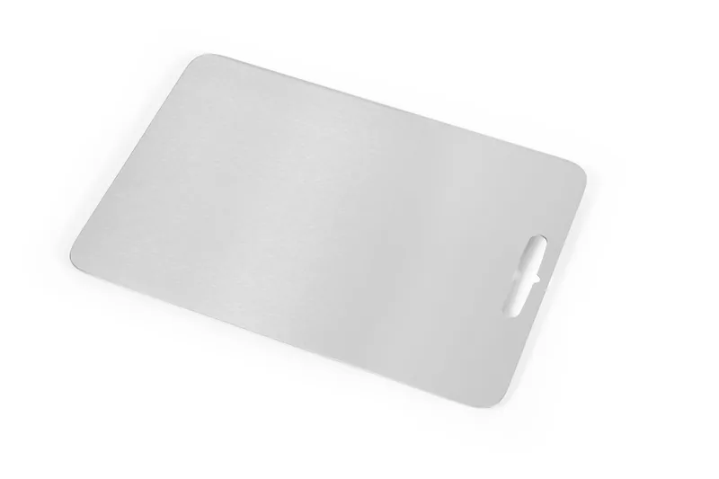 Skærebræt / spækbræt i Titanium 25 x 36 cm - Billig fragt