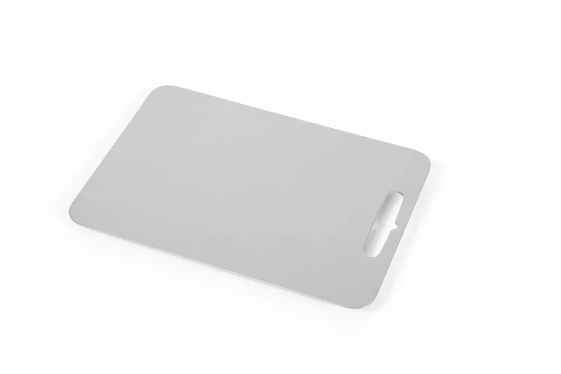 Skærebræt / spækbræt i Titanium 20 x 29 cm - Billig fragt