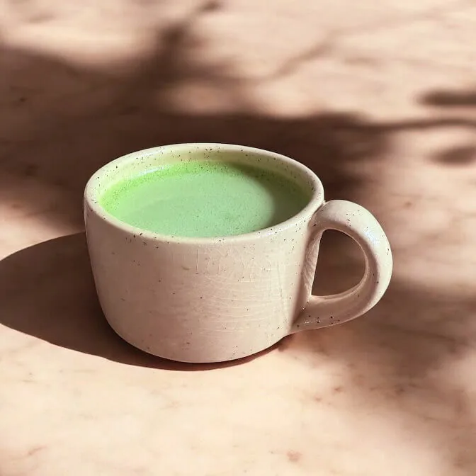 Håndlavet Matcha keramikkop fra Palæstina