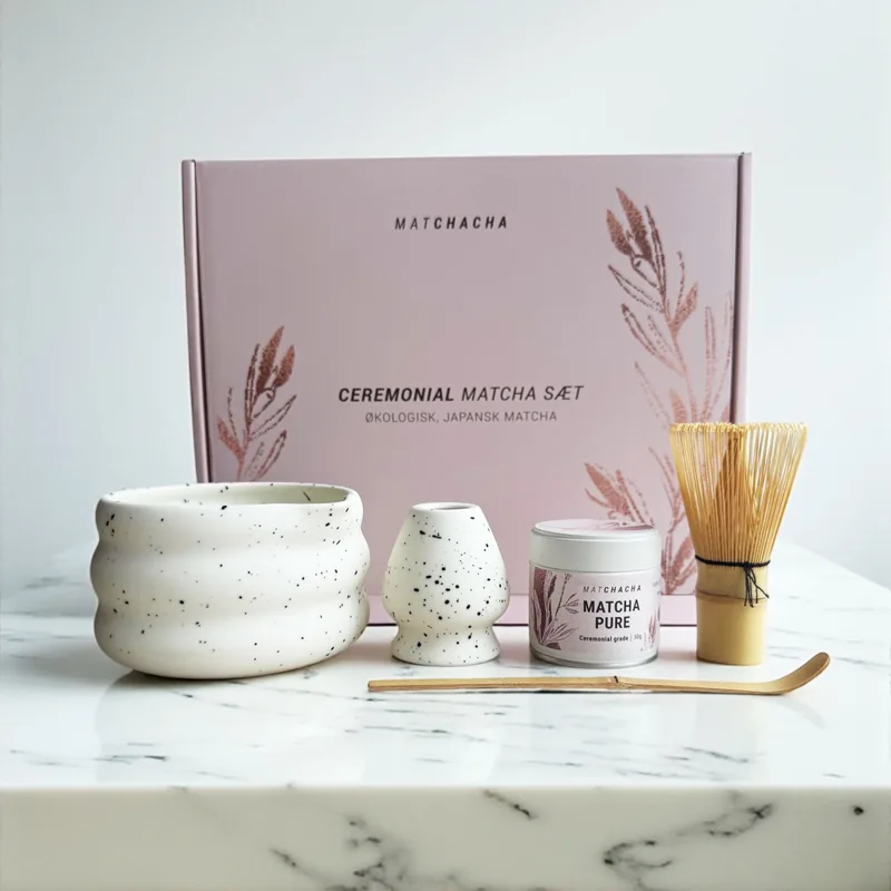 Matcha gavesæt (30g Matcha og tilbehør)