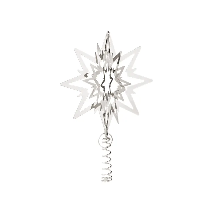 Georg Jensen topstjerne mellem - paladiumbelagt  : Erling Christensen Møbler