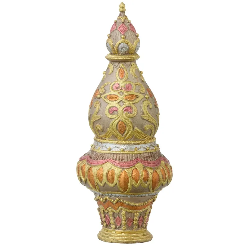 Juletræ, guldfarvet - H23 cm