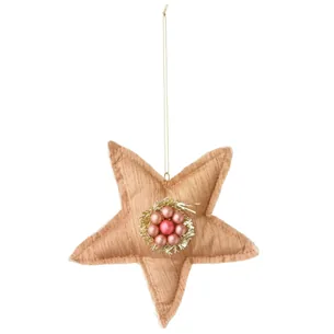 x Lisbeth Beck julestjerne - rosa