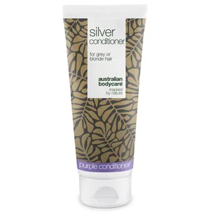 Silver Conditioner til gråt og blondt hår mod gule toner â Balsam med violette pigmenter fjerner gule toner og fremhæver kolde nuancer. Giver glans og styrker håret. Til både naturligt og farvet hår. - 1 stk.