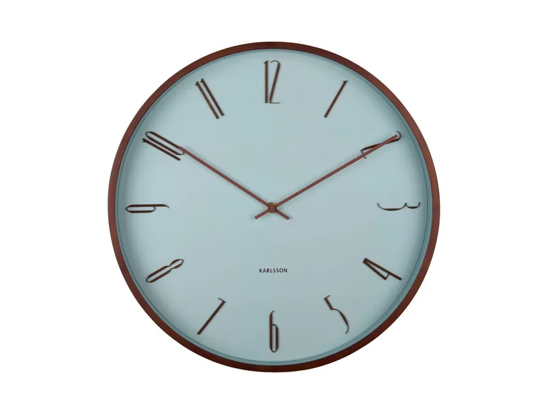 KARLSSON Vægur Scandia misty blue
