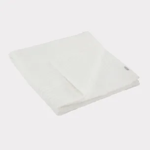 Bambus strandhåndklæde hvid 100x150