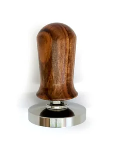 Kalibreret tamper i rosentræ  58 mm