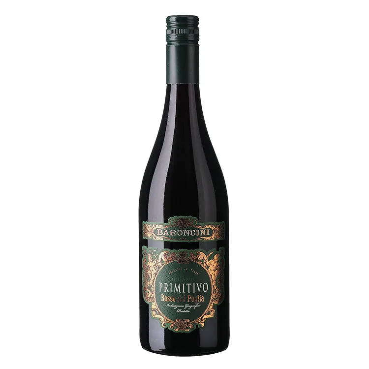 Rødvin | Baroncini | Primitivo Puglia IGP ØKO (Italien)