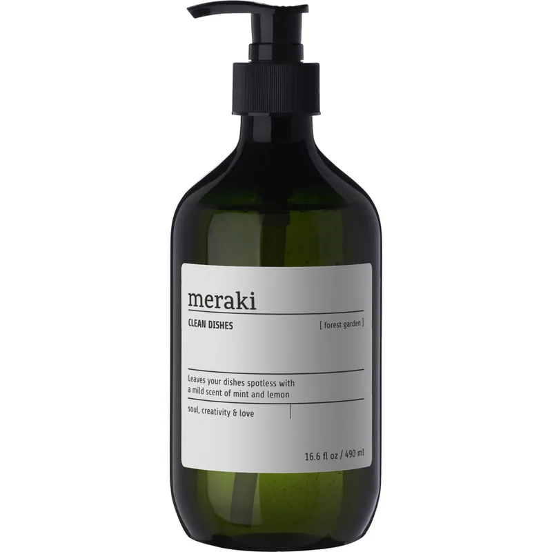 Meraki Opvaskemiddel, Forest garden, 490 ml.