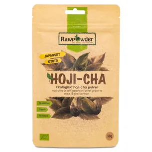 RawPowder Hojicha Pulver ØKO, 50 g