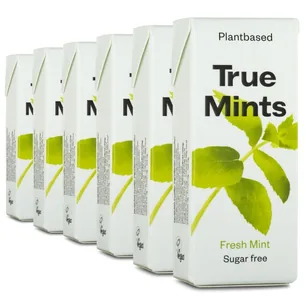 True Mints Pastiller, 6-pak, Fresh Mints