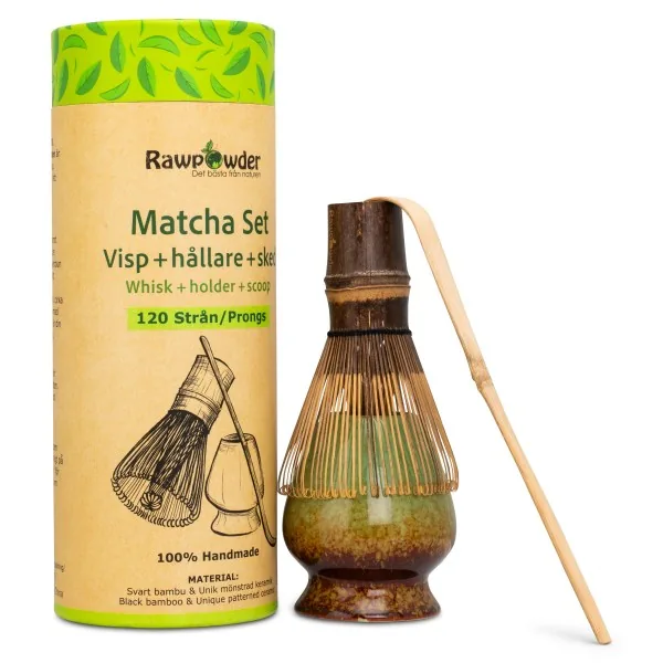 RawPowder Matcha Set, 1 pakke
