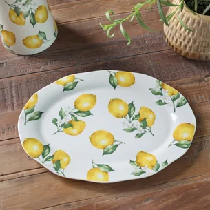 Porcelænsfad  Maison Citron | Creme | Chic Antique