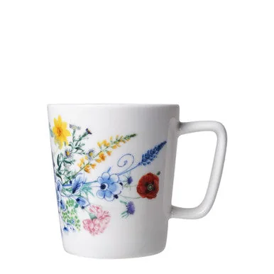 Kaffekrus med vilde blomster 145 ml  Heinen Delfts Blauw