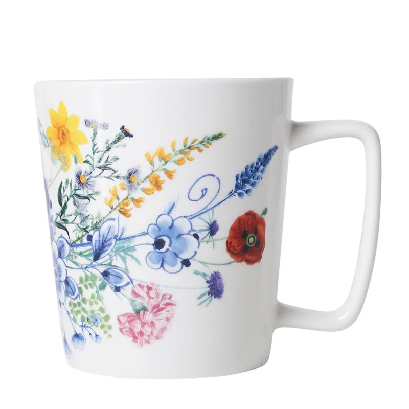 Krus med vilde blomster 300 ml  Heinen Delfts Blauw