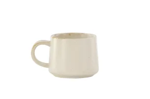 Venture Home Active Cup 2-pack - Beige/Black Dots - 9*8Hcm