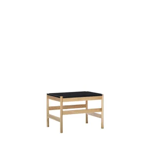 HÜBSCH RAW SIDEBORD SORT/NATUR - 60