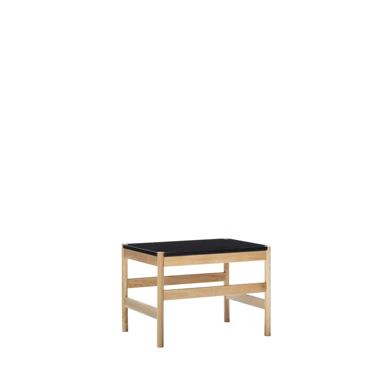 HÜBSCH RAW SIDEBORD SORT/NATUR - 60