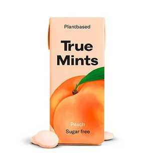 True Mints Peach, sukkerfri