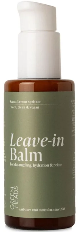 Green heads leave-in balm for detangling hydration & prime lemon spritzer 150ml